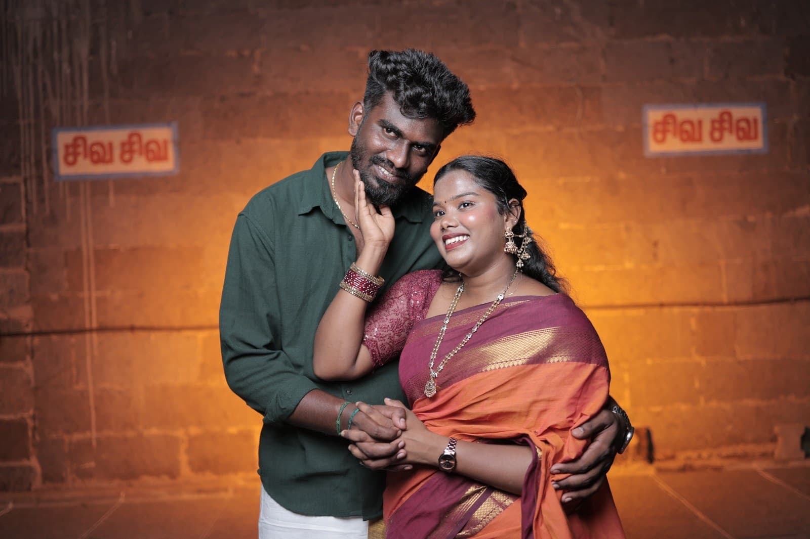 Portrait from Zoya and Kabir's session in Hyderabad.