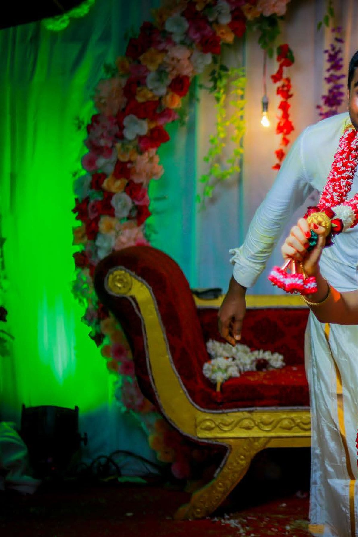 Wedding photograph by Prabas Studio.