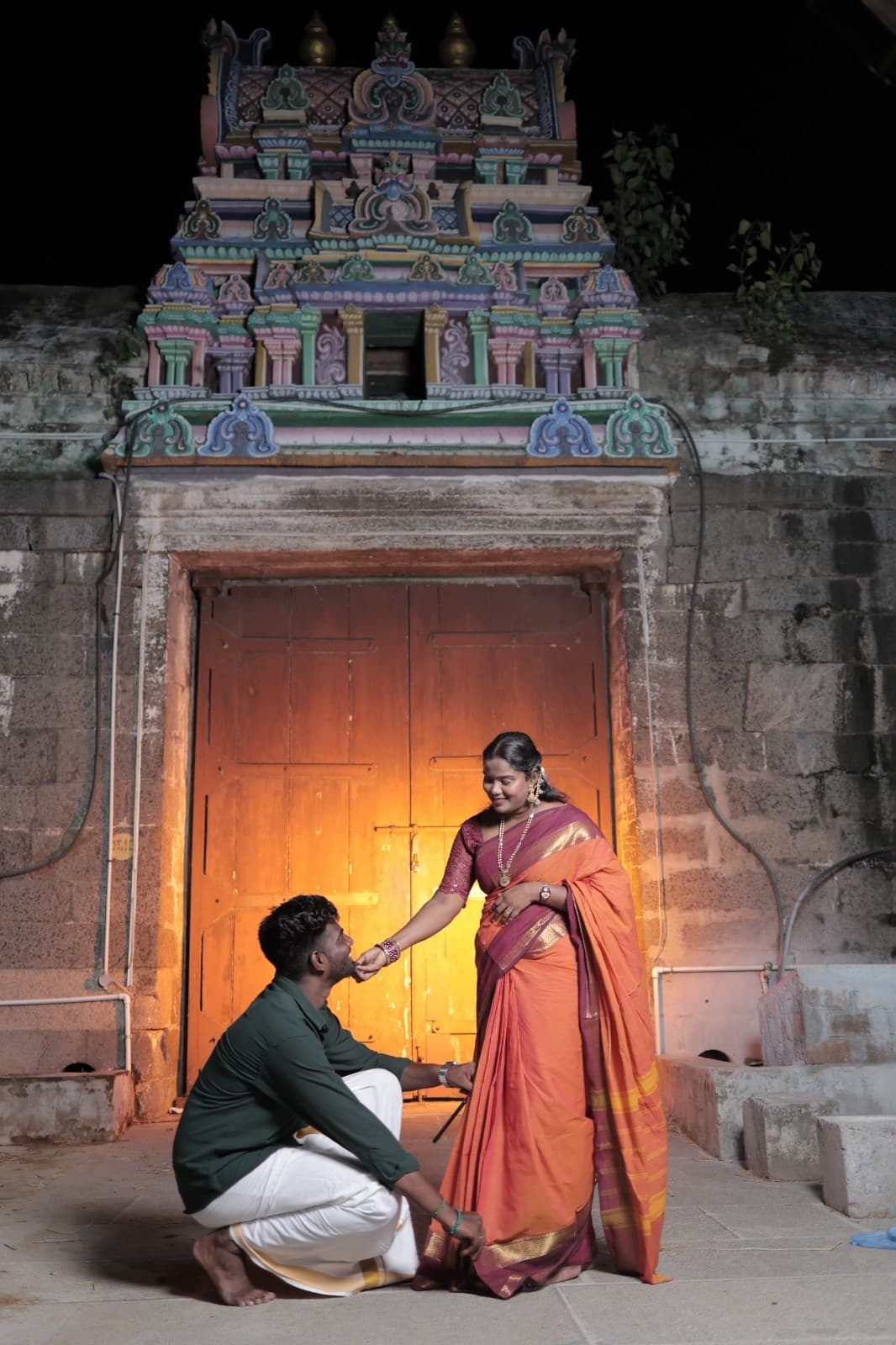 Pre-wedding photograph from Ishaan and Tara's story in Goa.