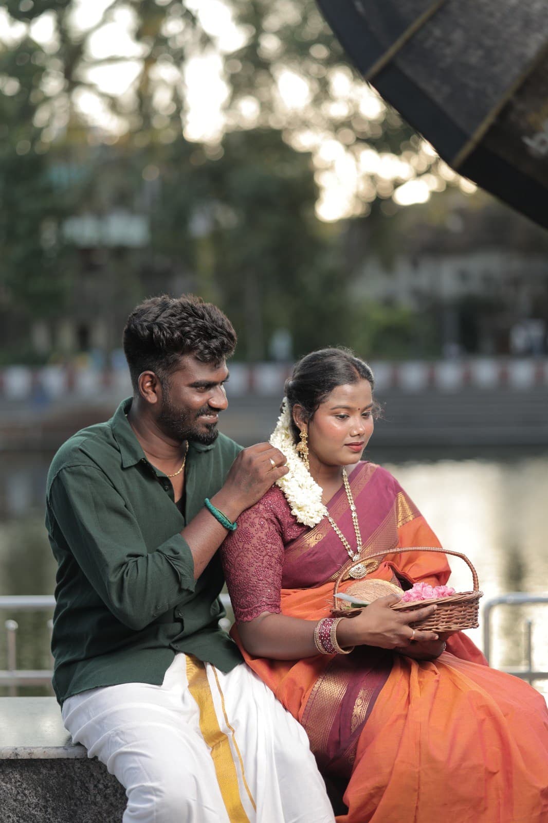 Pre-wedding photograph from Ishaan and Tara's story in Goa.